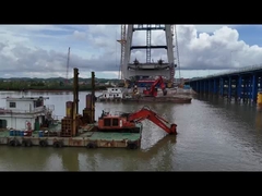 حفاری بازوی بلند حفاری با بوم تلسکوپی استفاده BS900E استفاده بهتر جوش خندق خانه پایه