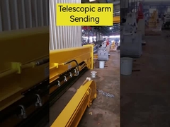 حفاری بازوی تلسکوپی برای ساخت و ساز بازوی بلند مدت حفاری