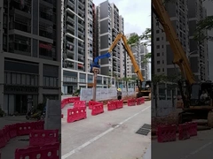 لوازم جانبی راننده سنگ برای حفاریات راننده سنگ حفاری برای Cat 336 Excavator بازوی بلند