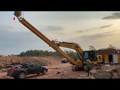 بازوی تلسکوپی برای بیل مکانیکی، بوم بیل مکانیکی تلسکوپی Q355B، عمق حفاری 8 تا 16 متر