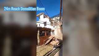 بازو و بوم 23-24 متر طول ضمیمه اسکرو برای SK350 فروش داغ