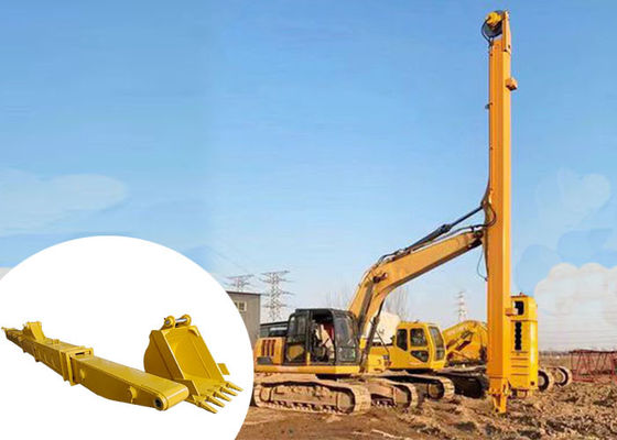 کیفیت  High Effective Excavator Telescopic Arm For 14M 15M 16M Deep Excavation کارخانه