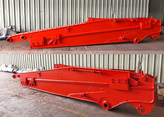 12M Telescopic Excavator Sliding Boom Arm با سطل برای حفاری حفاری پایه
