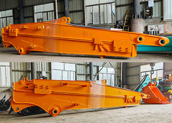 12M 10M Telescopic Digger Sliding Boom Arm, Q355B لوازم متصل حفاری