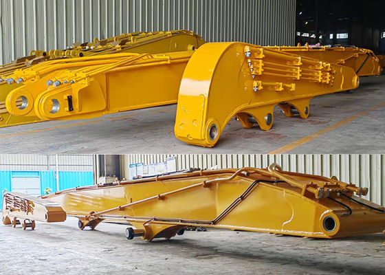 16m 18m 19m Excavator Piling Boom And Arm Pile راننده اتصال قدرت بالا