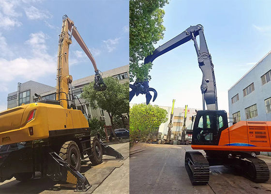 دست بردار مواد فلزی خرد شده دست حفاری Q355B سفارشی سازی در دسترس است