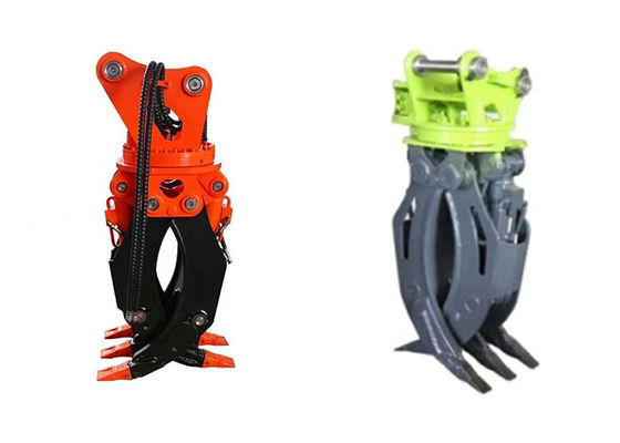کاوشگر چند منظوره هيدرولیک Rock Grab Attachment Q355B
