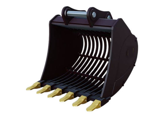 1 تن 0.5cbm کار ساخت و ساز حفاری سطل اسکلت برای گربه های Hitachi Komatsu