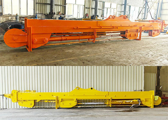 کاوشگر تلسکوپیک Telescopic 25m 30m 32m با سطل Clamshell برای کاوشگر