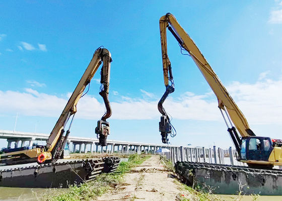 Q355B تجهیزات سنگین سنگ شکن بازو برای گربه Hitachi Komatsu Excavator
