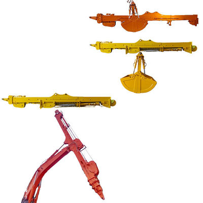 BS900E Excavator Telescopic Dipper Arm با سطل صدف بسیار موثر