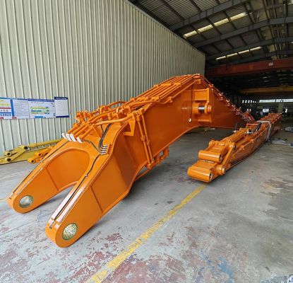 Q690D Excavator Long Reach Boom With Bucket Cylinder برای تخلیه شن