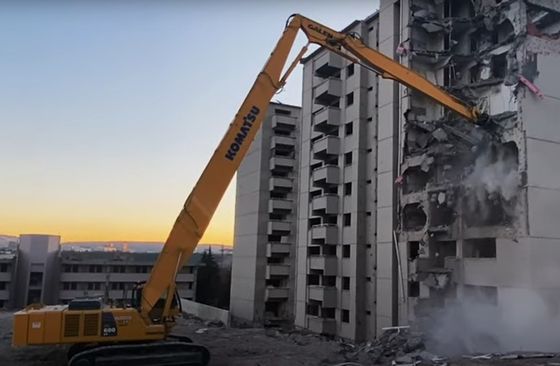 10 تا 16 تن حفاری خرابی بوم بازوی درازمدت برای گربه های Hitachi Komatsu