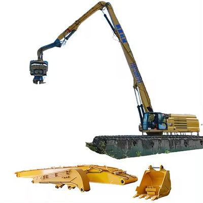 OEM 20-85ton Excavator Pile Driving Arm ، بازوی هیدرولیک وایبراتور پیل درایور