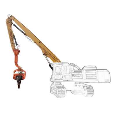 20 تن-85 تن حفاری دسته راننده بازو بوم برای گربه های Hitachi Komatsu دسته بازو دسته بوم برای حفاری