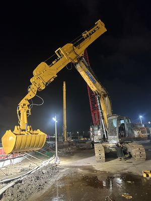 حفاری تنظیم شده هیدرولیک بازوی تلسکوپیک حفاری بوم تلسکوپیک BS900E Q355B