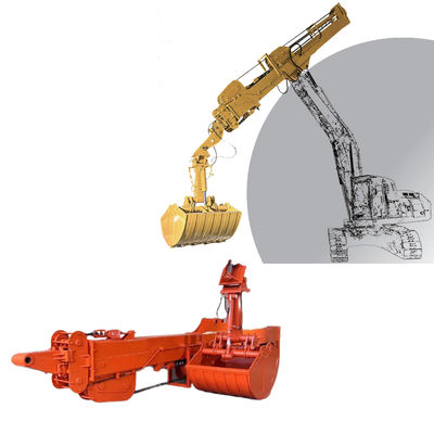 لوازم جانبی حفاری بازوی تلسکوپی BS900E Q355B ماده بخش سه