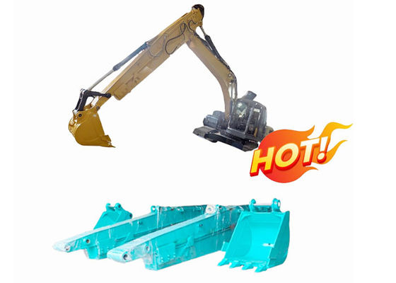 Shaogang Q355B Excavator Telescopic Boom Excavator بازوی کشنده برای حفاری