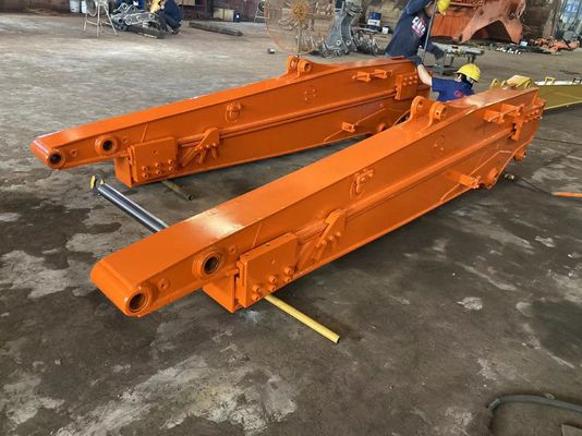 Q355B بازوی کشویی تلسکوپی بلند 8-12 متر برای حفاری هیدرولیک هیتاچی