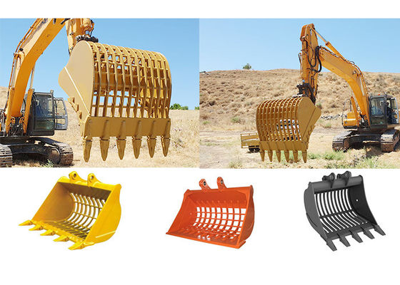 CAT HITACHI KOMATSU Excavator Sieve Bucket Excavator Attachments (کاشگاه های کاوشگاه های کاوشگاه های کاوشگاه)