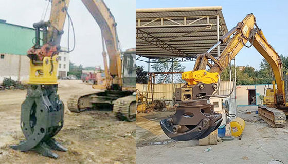 OEM هيدرولیک چرخش گرفت برای 1-55 تن حفاری