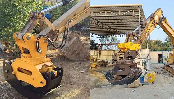 خدمات OEM ارائه شده 360 درجه چرخش گرفتر هیدرولیک با 2 سیلندر