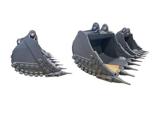 1 Cbm 1 تن Excavator Rock Bucket در کار معدن