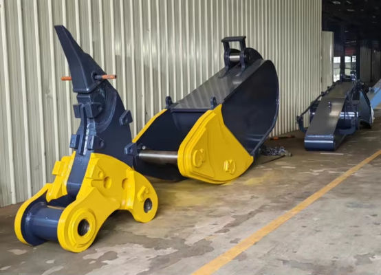 Q355B 45-55 تن Excavator Rock Arm برای گربه های Hitachi Komatsu
