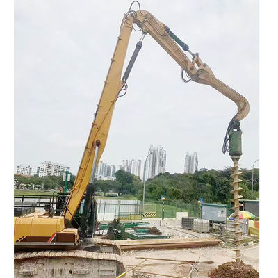 20M Long Reach Boom Excavator Pile Driver Q355B High Strength
