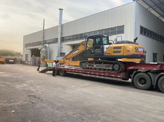دو مرحله هیدرولیک Telescopic Arm Excavator بلند برد Telescopic Boom برای CAT Komatsu