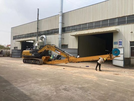 دو مرحله هیدرولیک Telescopic Arm Excavator بلند برد Telescopic Boom برای CAT Komatsu