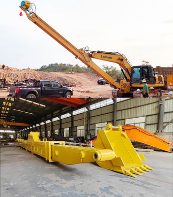 دو مرحله هیدرولیک Telescopic Arm Excavator بلند برد Telescopic Boom برای CAT Komatsu
