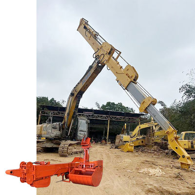 1.5cbm ظرفیت سطل دپر تلسکوپی برای گربه های Hitachi Komatsu Excavator خانه پایه حفاری