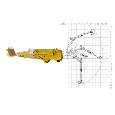 بازوی کشنده حفاری برای حفاری عمیق تر برای گربه های هیتاچی کوماتسو کاتو