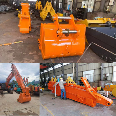 1200MM Excavator Telescopic Arm Yellow Red Blue White