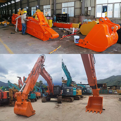 بازوی تلسکوپی برای حفاری برای گربه های Hitachi Komatsu Sany Zoomlion