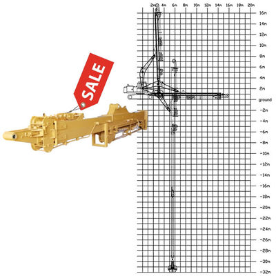 بازو تلسکوپی حفاری با چنگال استفاده از BS900E سبک تر قوی تر