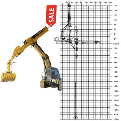 حفاری با بوم تلسکوپی BS900E
