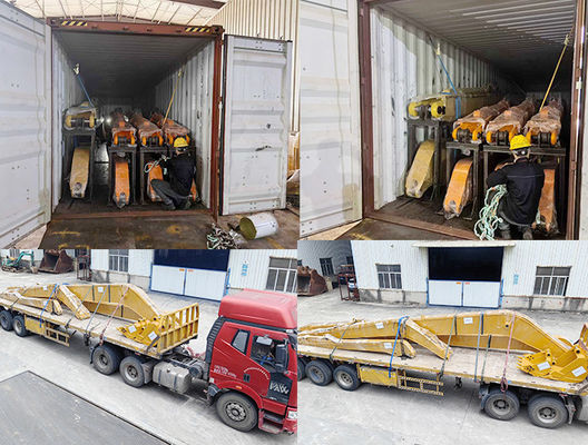 18M 20M Excavator بازوی بلند دراز با سطل برای خرگوش