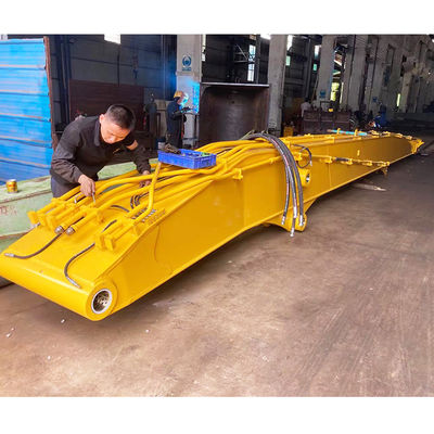 بیل مکانیکی بادوام 20-45 تنی، بوم تخریب 2 تکه 18 متری برای تخریب ساختمان، الحاقیه بیل مکانیکی Q355B