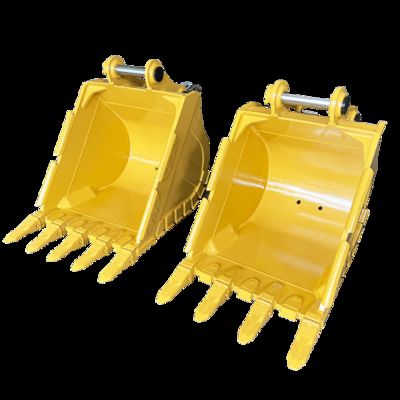 سطل سنگی 1 متر مکعبی ODM OEM سنگین برای ماشین آلات ساختمانی بیل مکانیکی حفاری سازگار با CAT320 PC200 ZX200
