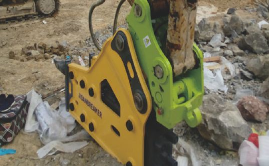 6-8T Bucket Change Hydraulic Excavator Quick Hitch Tilt Coupler Power Tilt Rotating Quick Hitch Excavator