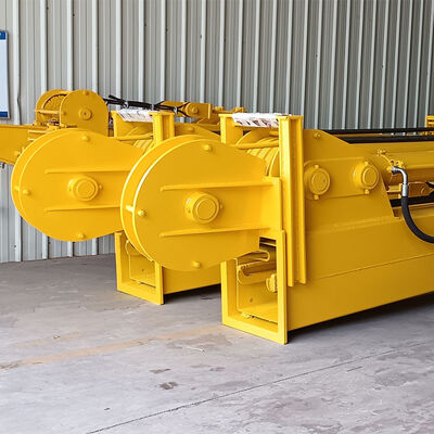 بازوی تلسکوپی حفاری با سطل کلاچل برای حفاری پایه