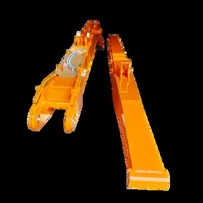 بوم و بازوی بیل مکانیکی با دسترسی بلند برای بیل مکانیکی های 25-55 تنی 17-22 متری قطعات ماشین آلات ساختمانی با کیفیت بالا