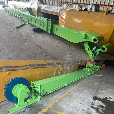 بازوی تلسکوپی برای حفاری با سطل شل