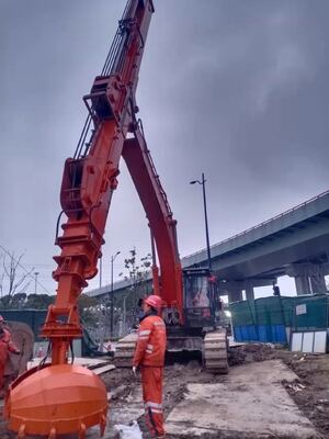 Clamshell Grab Bucket 0.4-1.5 CBM for 30 Ton Excavator Shell Bucket for Dredging Sand Mud and Bulk Handling